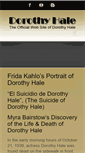 Mobile Screenshot of dorothyhale.com